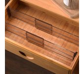 2 unids/par tablilla ajustable divisor de cajón DIY organizador de almacenamiento duradero armario separador sin perforaciones 1pair