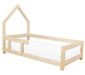 Cama infantil POPPI 140x200 barnizada 2 - GENÉRICA - Niño - Madera maciza - Láminas - 2 plazas