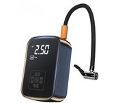 LEIBOO - Compresor de aire inalámbrico para coche, bomba de aire, inflador de neumáticos eléctrico para motocicleta, bicicleta, neumático de coche con pantalla digital