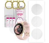 3 protectores de pantalla de hidrogel apgo para Agptek LW11, película de hidrogel, con capa de posicionamiento de fácil instalación