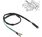 Interruptor de luz de freno de línea de freno delantero de disco simple tipo tambor para motocicleta