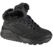 Skechers Uno Lite - Comfurt Collar, Botas de invierno negras para niña 32 negro