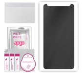 apgo Hydrogel Privacy Matte Screen Protector for Wiko Y61, Anti Spy, Hydrogel Film, Flexible, Soft TPU with positioning layer easy installation