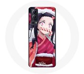 Coque pour Vivo Y72 Anime Demon Slayer Kamado Nezuko Le jour de Noël 2023