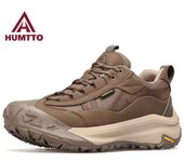 HUMTTO Zapatos de senderismo antideslizantes para hombres Zapatos deportivos transpirables al aire libre de invierno para hombres Zapatillas de deporte casuales de trabajo de moda Zapatillas de deporte Treeking de diseñador de lujo 41 gris