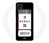 Coque pour Samsung Galaxy A22 5G Billet d'avion Dubai