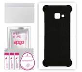 apgo Protective Skin Sticker for the back compatible with Samsung Galaxy Xcover 4, Wrap Film, Foil, Vinyl - Pattern Matrix
