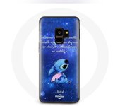 Coque pour Samsung Galaxy S9 plus Stitch Ohana Citation