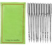 10 agujas para máquina de coser de acero de alta dureza para máquina de bordar Flying Man GK8 2