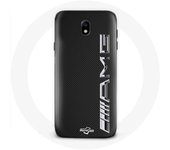 Coque pour Samsung Galaxy S4 Amg Logo Carbone Texture