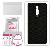 apgo Protective Skin Sticker for the back compatible with Xiaomi Mi 9T, Wrap Film, Foil, Vinyl - Pattern Matrix