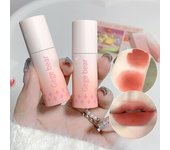 Pink velvet matte lip mud, matte matte lip glaze, whitening without makeup, long-lasting makeup, not easy to stick to the cup of women's lipstick