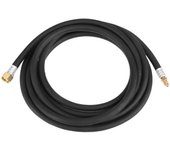 Cable de alimentación de 3,7 metros M16 x 1,5, manguera de goma de repuesto para soplete de soldadura WP17