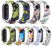 Correa de silicona suave y colorida para Xiaomi Mi Band 3, repuesto de pulsera inteligente As Picture 11 varios colores