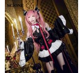 Scione Anime Cosplay disfraz The Ending Seraph Witch Vampire Kluruta Percy Cosplay conjunto completo 7 Uds S negro