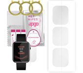 3 protectores de pantalla de hidrogel apgo para Mobvoi TicWatch GTH, película de hidrogel, con capa de posicionamiento de fácil instalación