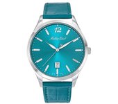Reloj Mathey-Tissot Urban H411PET de cuarzo con correa de piel y esfera verde para hombre verde