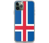 Funda iPhone - Drapeau Islande - iPhone 11 Pro - Souple - Multicolor - Vertical