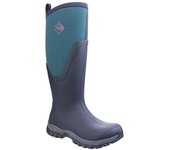 Muck Boots Botas de agua sin cordones Arctic Sport Tall II para mujer/señoras 5 UK azul oscuro