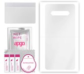 apgo Ultra Clear Protective Skin Sticker for the back compatible with Black Shark 5 RS, Wrap Film, Hydrogel Film, Flexible, Soft TPU with positioning