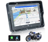 DVR portátil para motocicleta de 5 pulgadas, inalámbrico, Apple Carplay, Android, navegación automática, pantalla GPS, IPX7, resistente al agua, pantalla dual BT 1 PCS