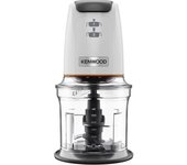 Mini picadora - KENWOOD - CHP61.100WH - 500 W - 0,8 L - 4 cuchillas de acero inoxidable - Blanco