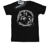 Marvel Boys Avengers Endgame Iron Man Nano Gauntlet Camiseta 12-13 negro