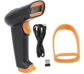 Escáner de código de barras inalámbrico S8 1D 2D, escáner de código de barras portátil de precisión rápida y con USB