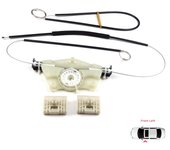 BWR777 Kit de reparación de elevalunas eléctrico para puerta delantera izquierda para VW Touareg 7L Porsche Cayenne 9PA 955 957 2002-2010 7L0837461