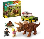 LEGO Jurassic World Triceratops Ecology Survey 76959 Juguete Bloque Presente Dinosaurio Animal de dibujos animados Niños Niñas 8 años ~