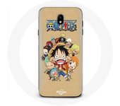 Coque pour Samsung Galaxy S5 One piece Manga Equipage du Chapeau de Paille