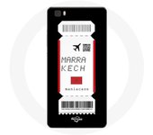 Coque pour Huawei P8 Lite Billet d'avion Marrakech Maroc