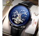 Reloj para hombre AILANG, reloj mecánico completamente automático, hueco, resistente al agua, fabricante de relojes masculinos