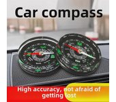 Brújula luminosa de alta precisión para coche para niños: herramienta multifunción para exteriores small size [45MM diameter, 3 pieces]