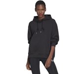 adidas Adicolor Oversize Hoodie, Sudadera negra Mujer 34 negro
