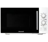 Microondas BRANDT SM2602W monofunción - Blanco - 26 L - 5 niveles de potencia - Potencia 900 W