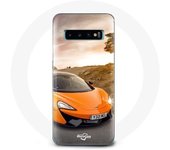 Coque pour Samsung Galaxy S10 plus Formule 1 McLaren F1 Orange