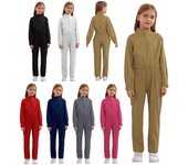 Traje de mecánico informal para niñas y niños, mono de manga larga, traje de vuelo, mono para niños, disfraz de Halloween 9-10 Years rojo