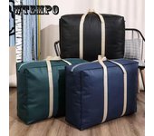 Bolsa de polvo de colcha de gran tamaño Bolsa de cinturón de embalaje móvil Bolsa de almacenamiento portátil Bolsa de viaje de equipaje Bolsa de almacenamiento de armario plegable de gran capacidad a prueba de humedad 78*55*25cm
