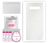 apgo Protective Skin Sticker for the back compatible with Black Shark 5 RS, Wrap Film, Foil, Vinyl - Pattern Matte Transparent