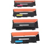 4 cartuchos de tóner para HP 117A W2070A W2071A W2072A W2073A, repuesto para HP Color Laser 150a
