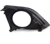 Cubierta de parachoques de luz antiniebla delantera izquierda o derecha o par para marco de rejilla de lámpara para 2007-2010 81482-02070 81481-02080 negro