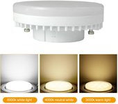 Bombillas LED GX53 de 7W, foco LED, luz de disco, reemplazo de luz debajo del gabinete, tradicional natural light