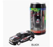 8 colores Coca-Cola Mini RC coche Radio Control remoto Micro coche de carreras 4 frecuencias juguete para niños regalos modelos RC negro