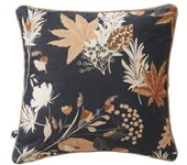 Coussin déhoussable imprimé 45 x 45 cm & 40 x 60 cm  Hazel  Velours de Coton - Coussin garni 45 x 45 cm