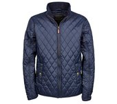 Tee Jays Chaqueta acolchada con diamantes Richmond para hombre 2XL azul marino
