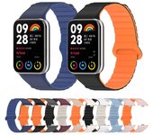 Correa de bucle magnético para Xiaomi Mi Band 8 Pro, pulsera de silicona de repuesto para reloj inteligente Mi Band 8 Pro For Mi Band 8 Pro azul oscuro