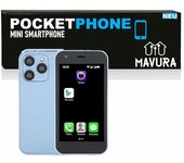 POCKETPHONE XS13 Mini Smartphone Android Teléfono Móvil Teléfono de Bolsillo Dual Sim 2.5 Pulgadas