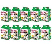 Película Instax Mini 2P x 10, juego de 200 hojas en total