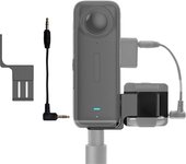 Soporte de expansión de micrófono con adaptador compatible con Insta360 X4